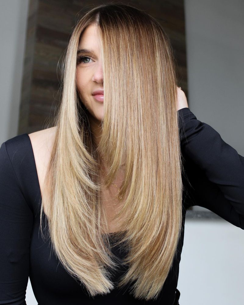 Waist-Length Sleek Cut