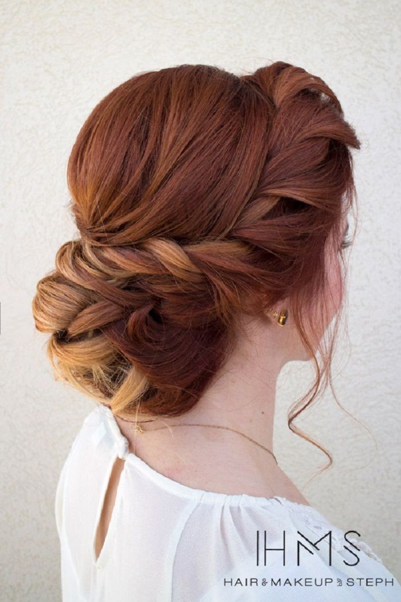 Twisted Side Updo