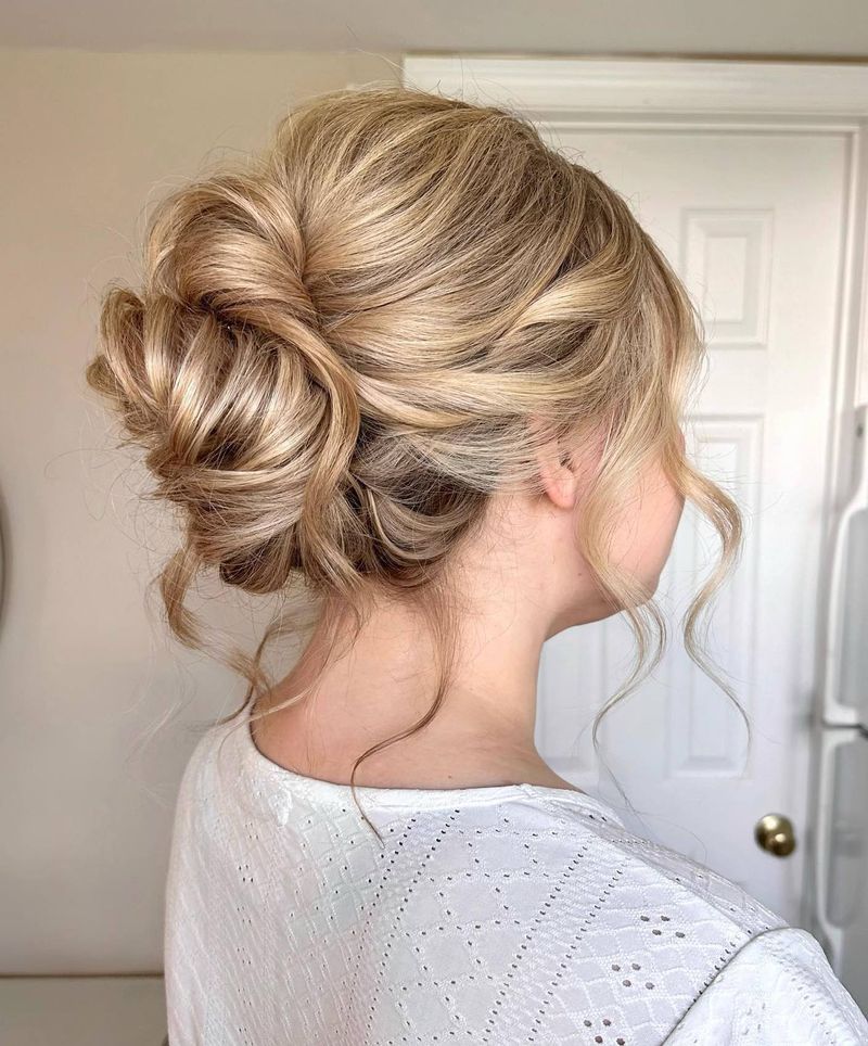 Wispy Updo