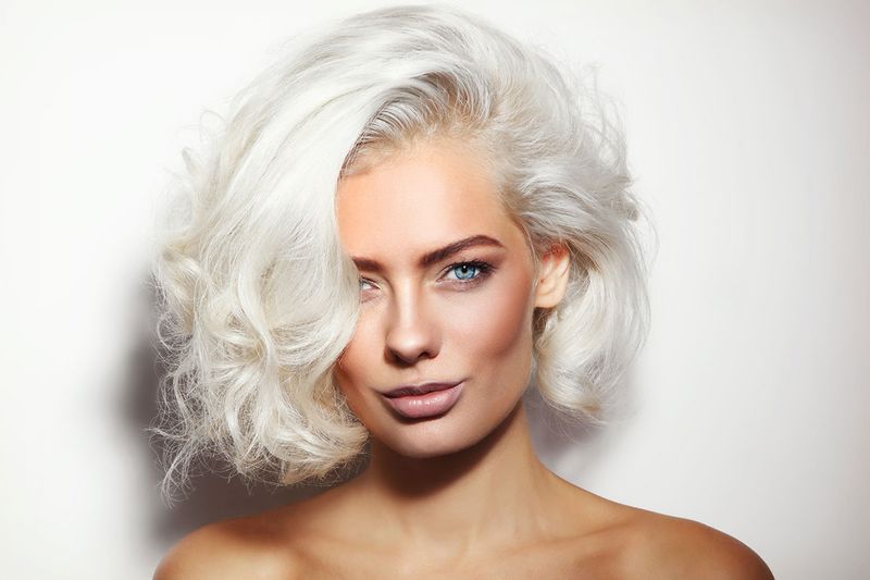Bleached Platinum Blonde