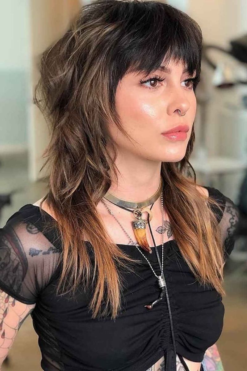 Mullet Shag moderno