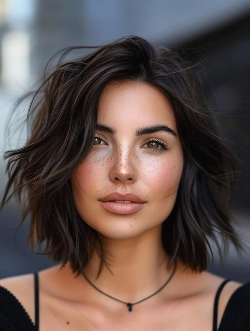 Wavy Stacked Bob