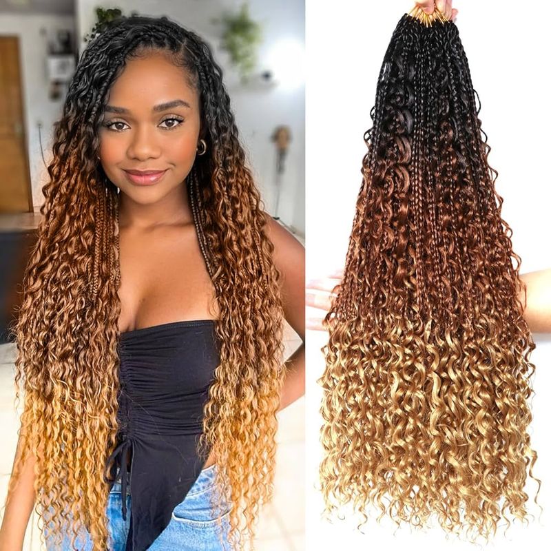 Bohemian Goddess Crochet Braids
