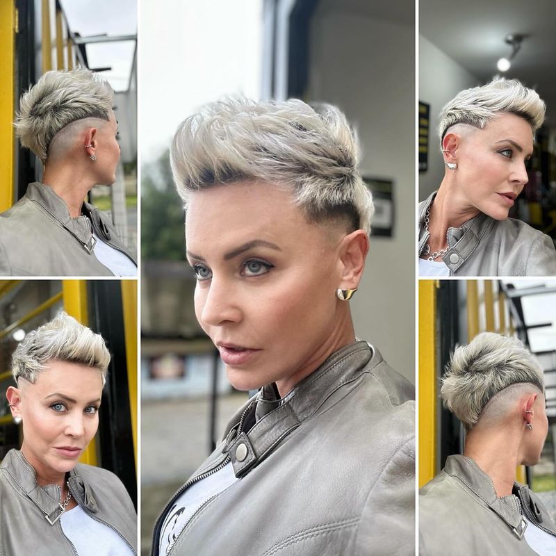 Disconnected Pixie with Dramatic Top