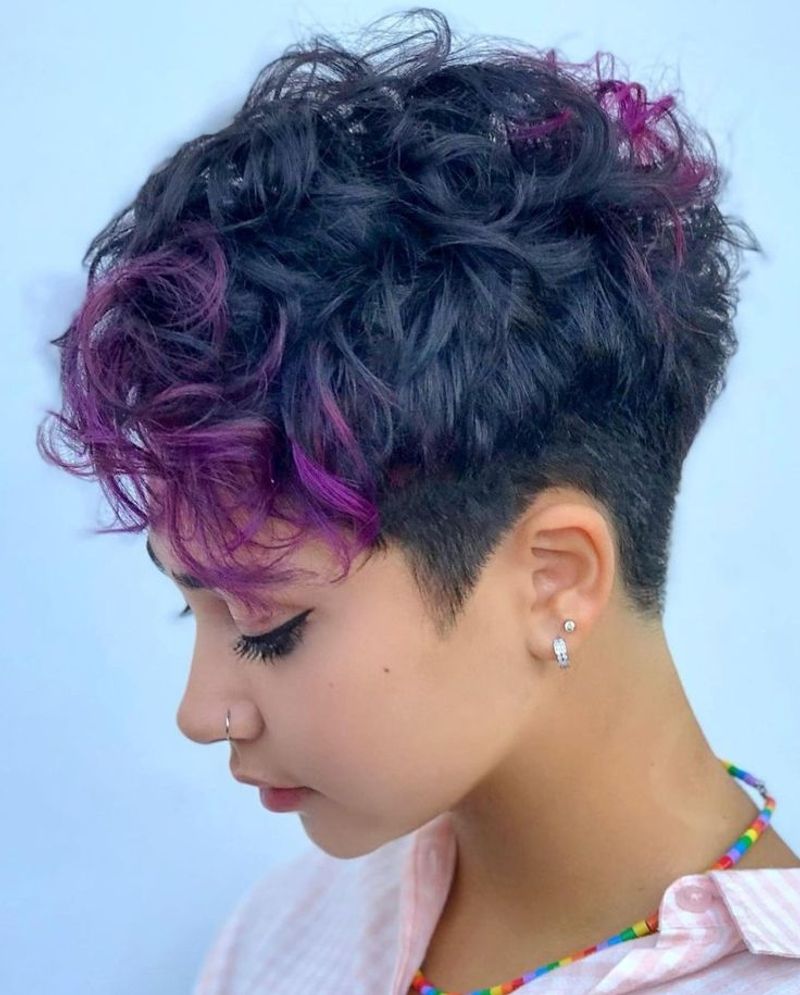 Pixie With Colored Accent