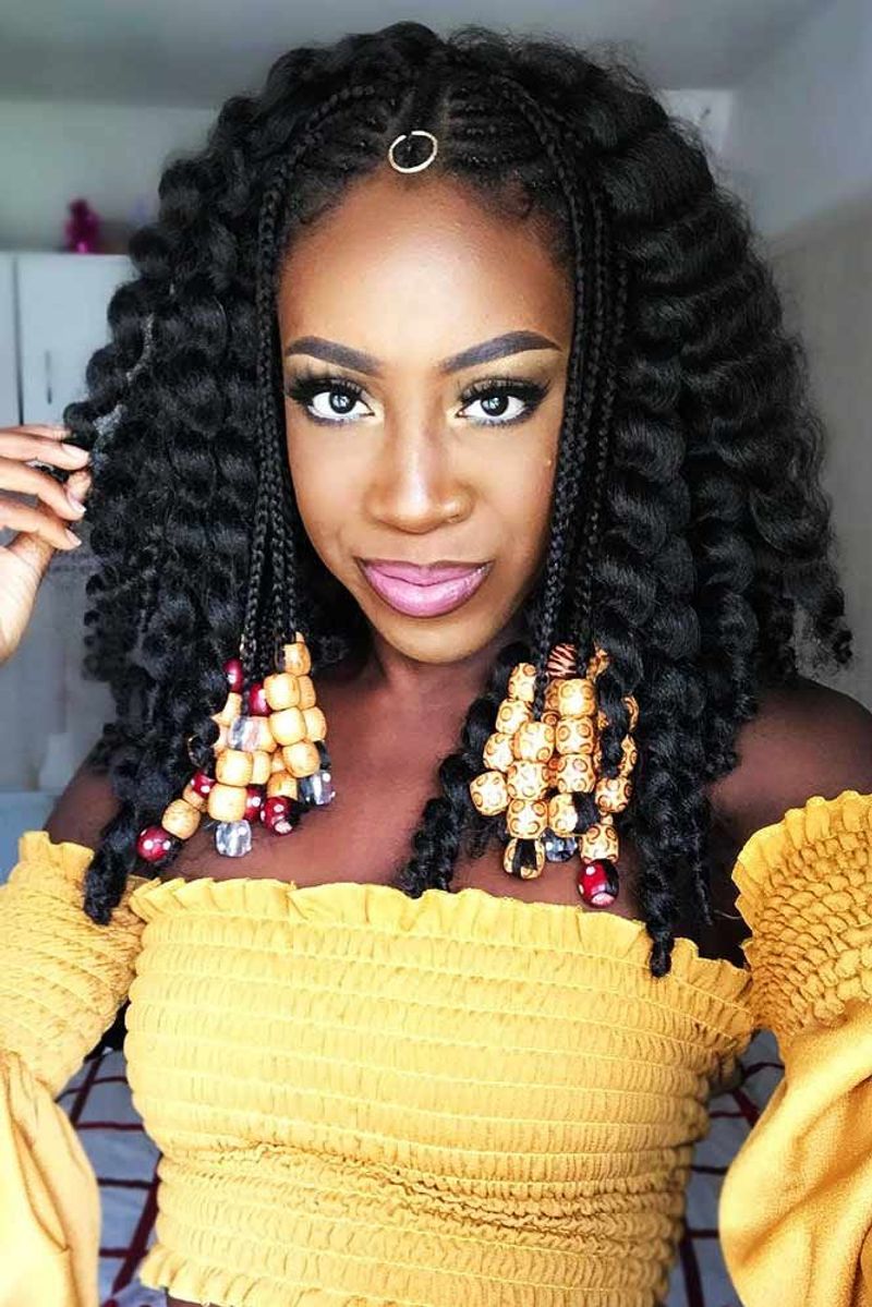 Fulani Braids with Rings