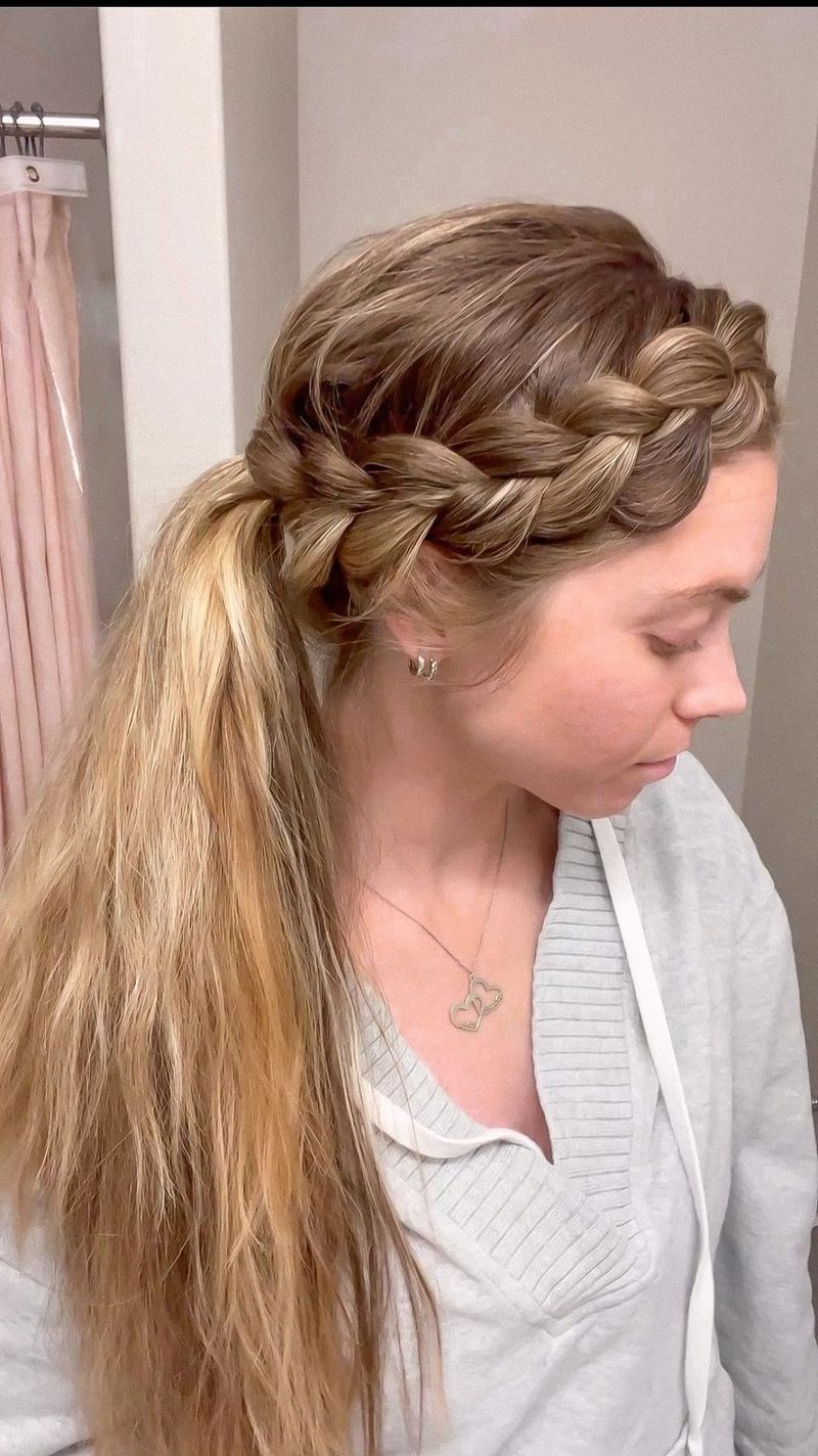 Braided Bang Tuck