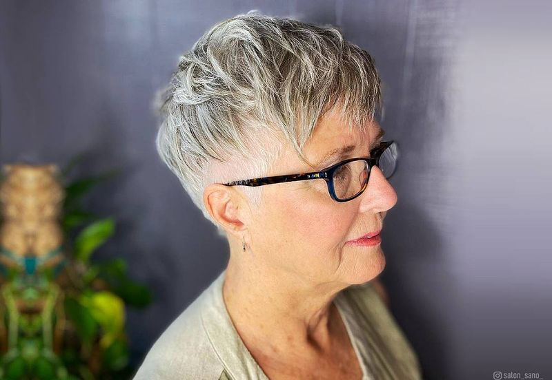 Layered Crown Pixie