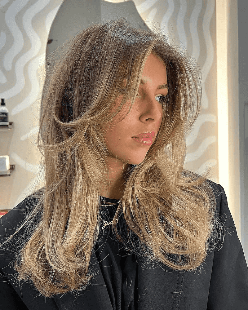 Extreme Side-Swept Bangs