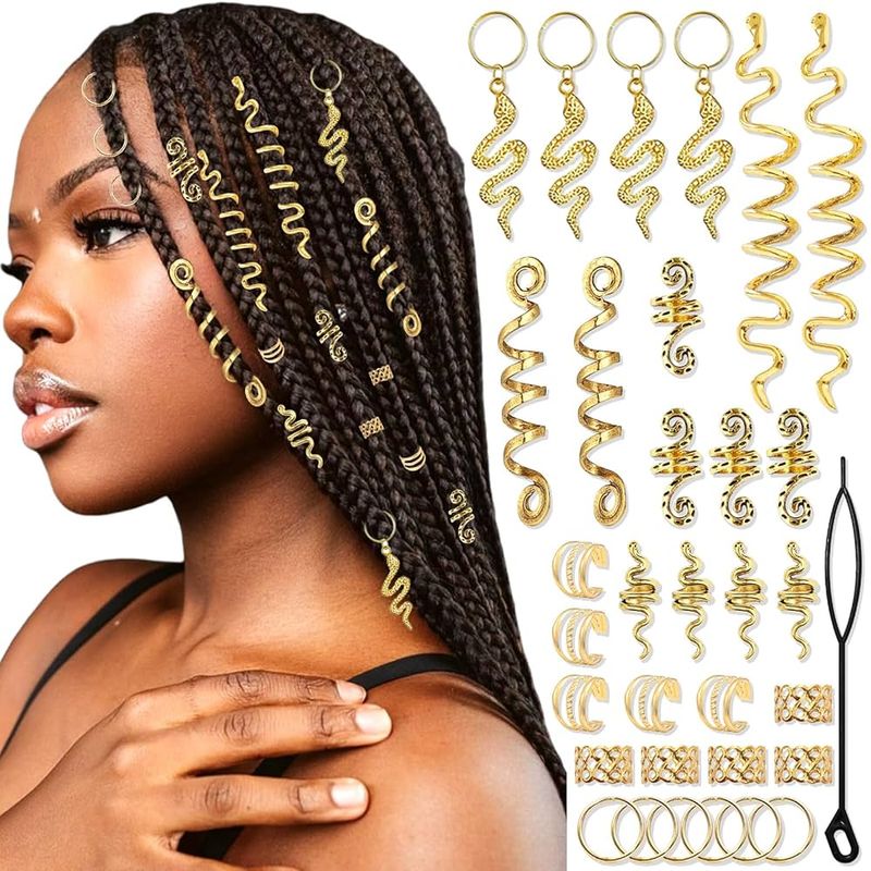 Hair Rings and Cuffs