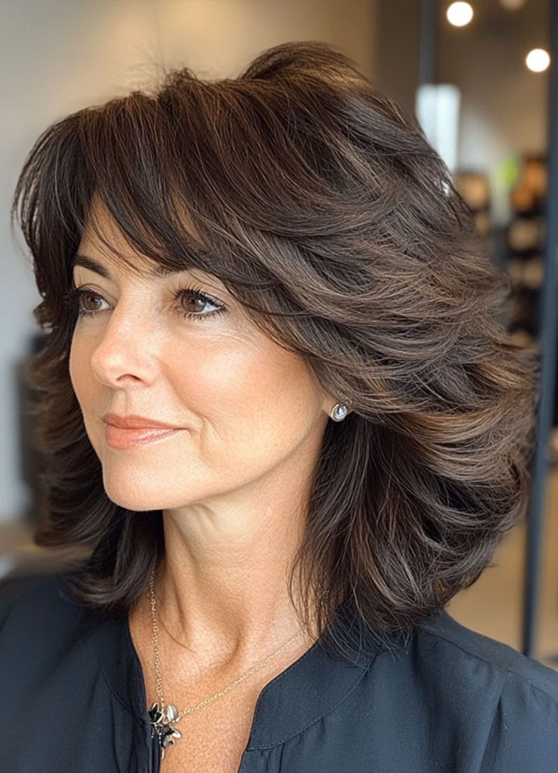 Bouncy Collarbone Cut