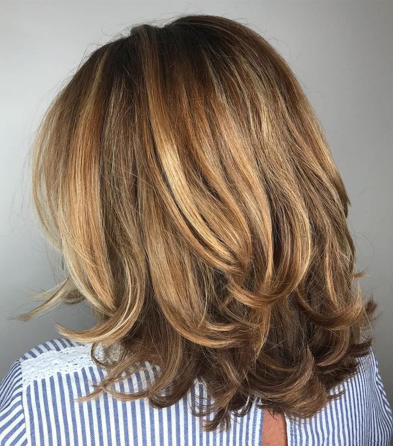 Midlength Cut with Rounded Layers