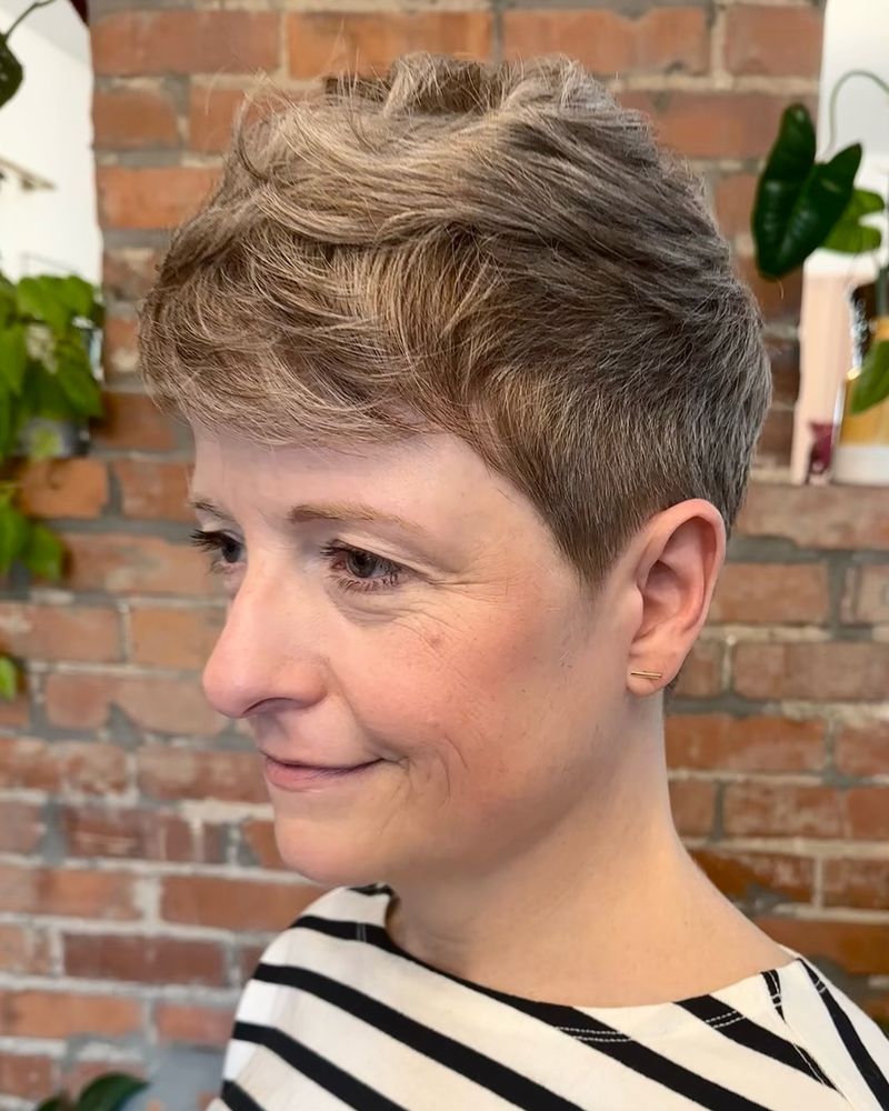 Tousled Short Crop