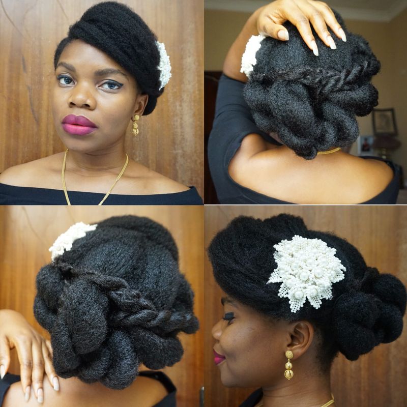 Penteado Torcido Elegante