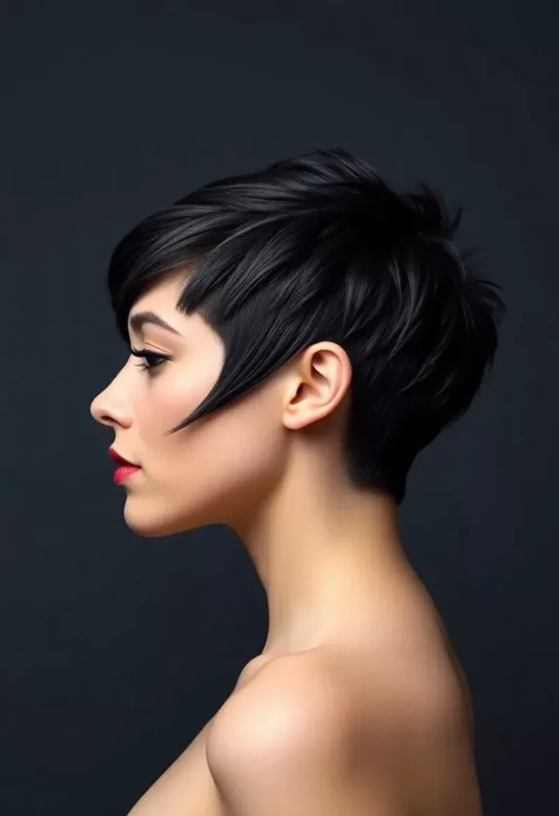 Sculpted Precision Pixie