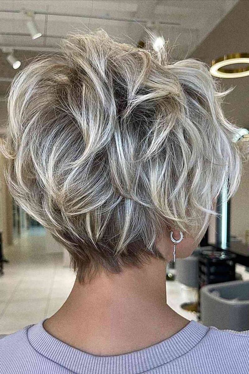 Long Pixie with Tapered Sides