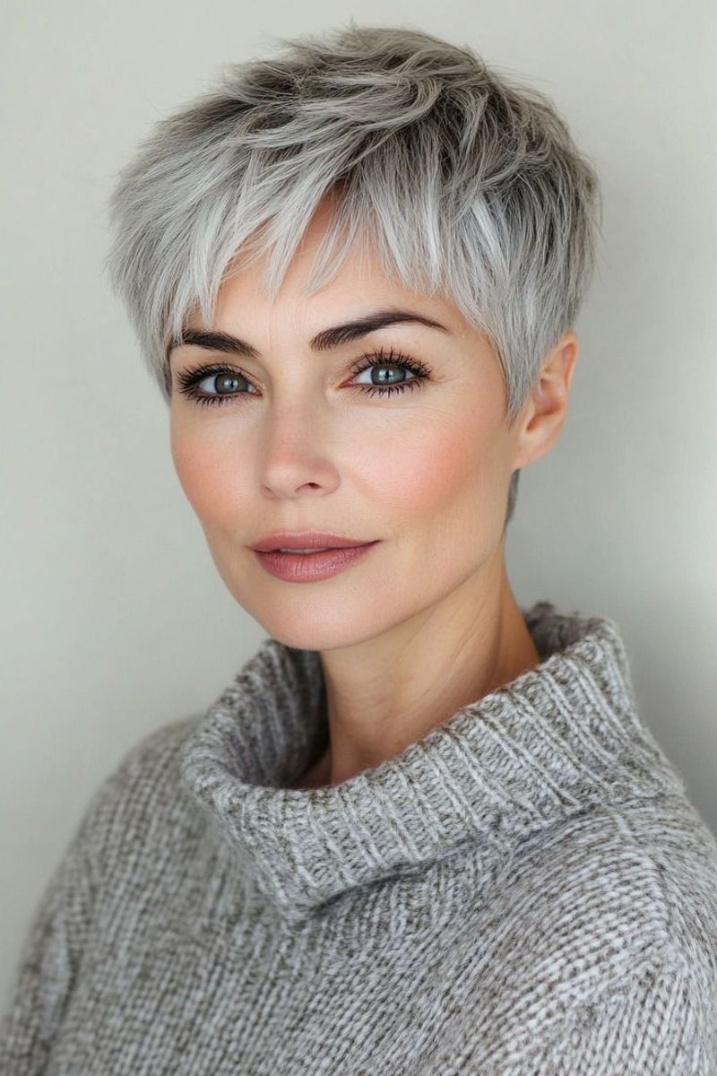 Tapered Crop with Volume
