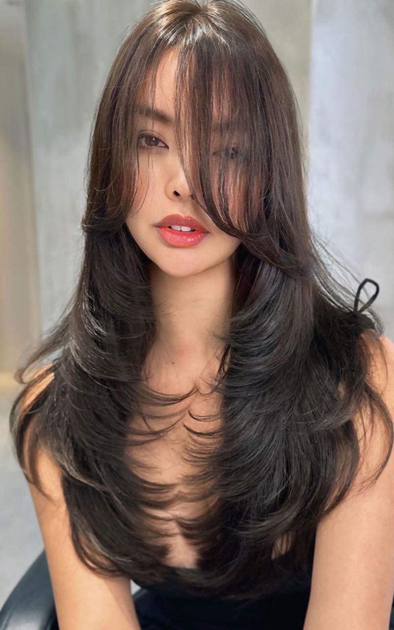 Long Layers With Wispy Ends