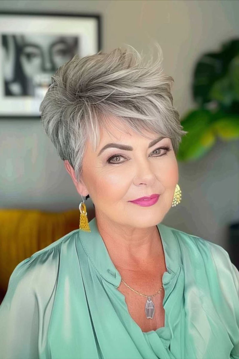 Taglio Pixie Voluminoso