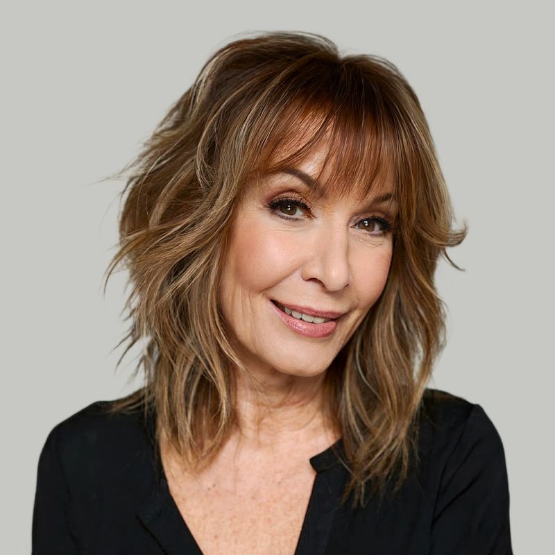 Soft Shoulder-Length Shag