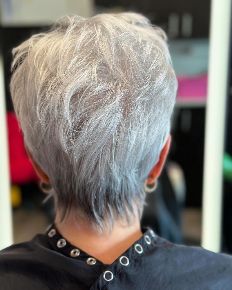 Feathered Pixie with Wispy Bangs