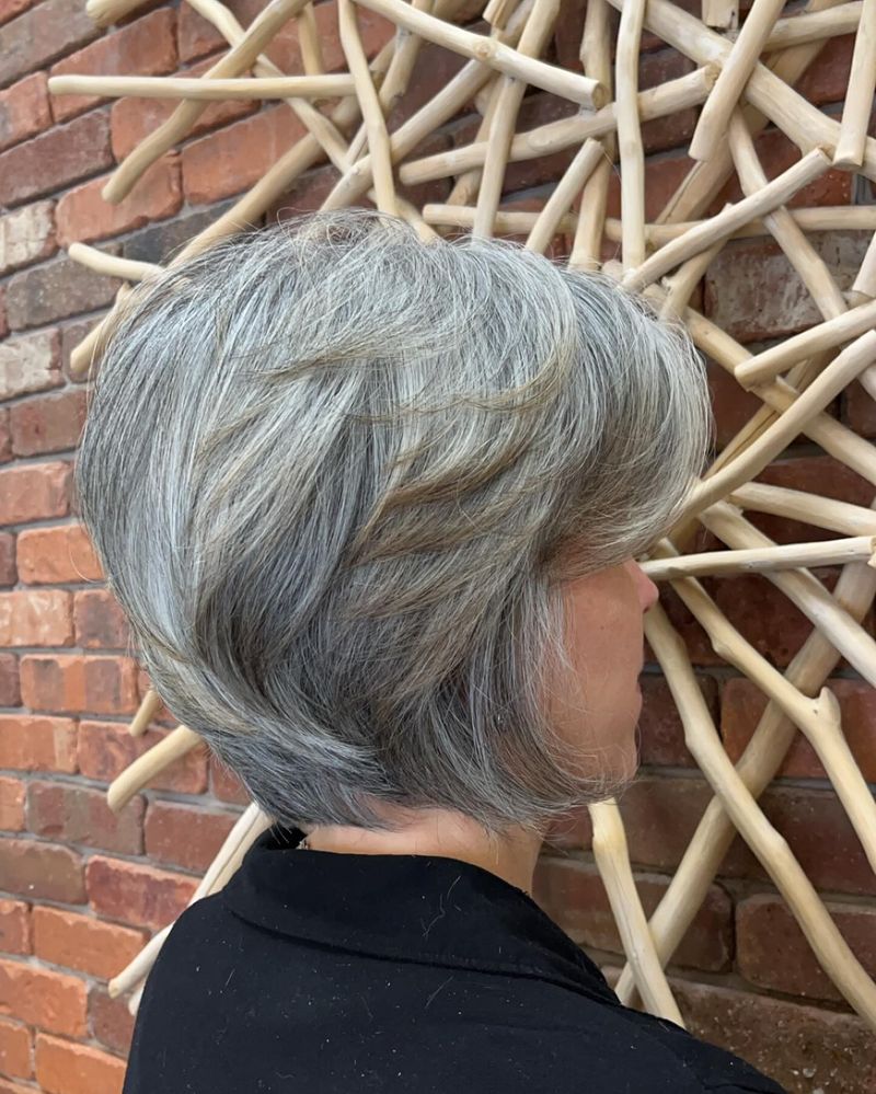 Sophisticated Wispy Bob