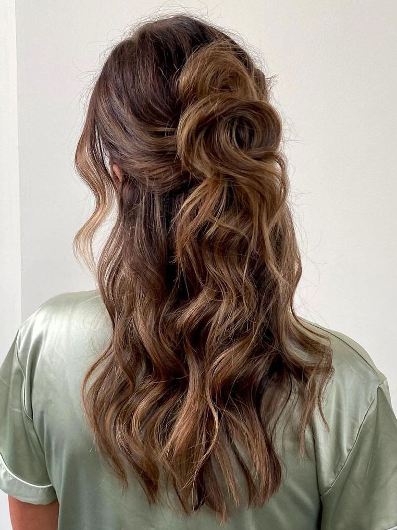 Half-Up Crown Twist