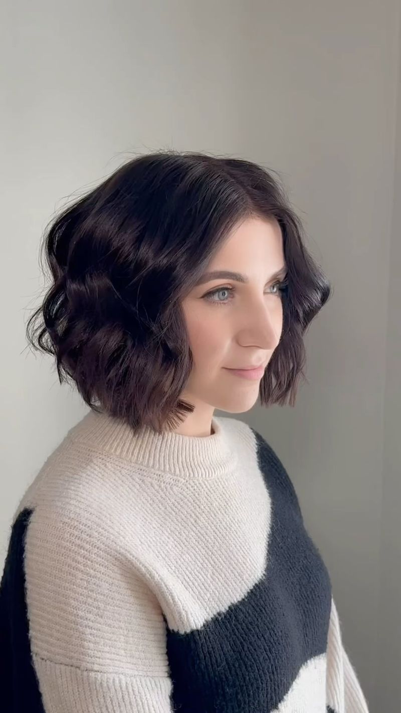 Blunt Bob with Internal Layers
