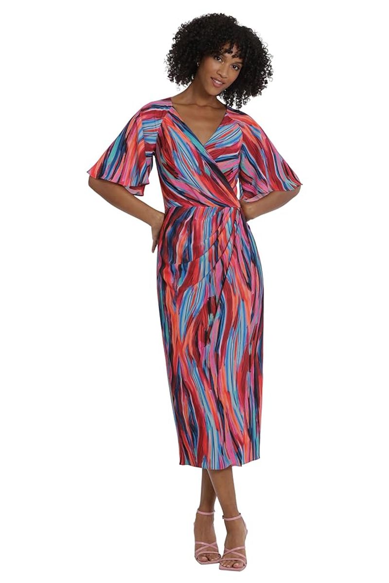 Wrap Dresses for Blunt Bobs