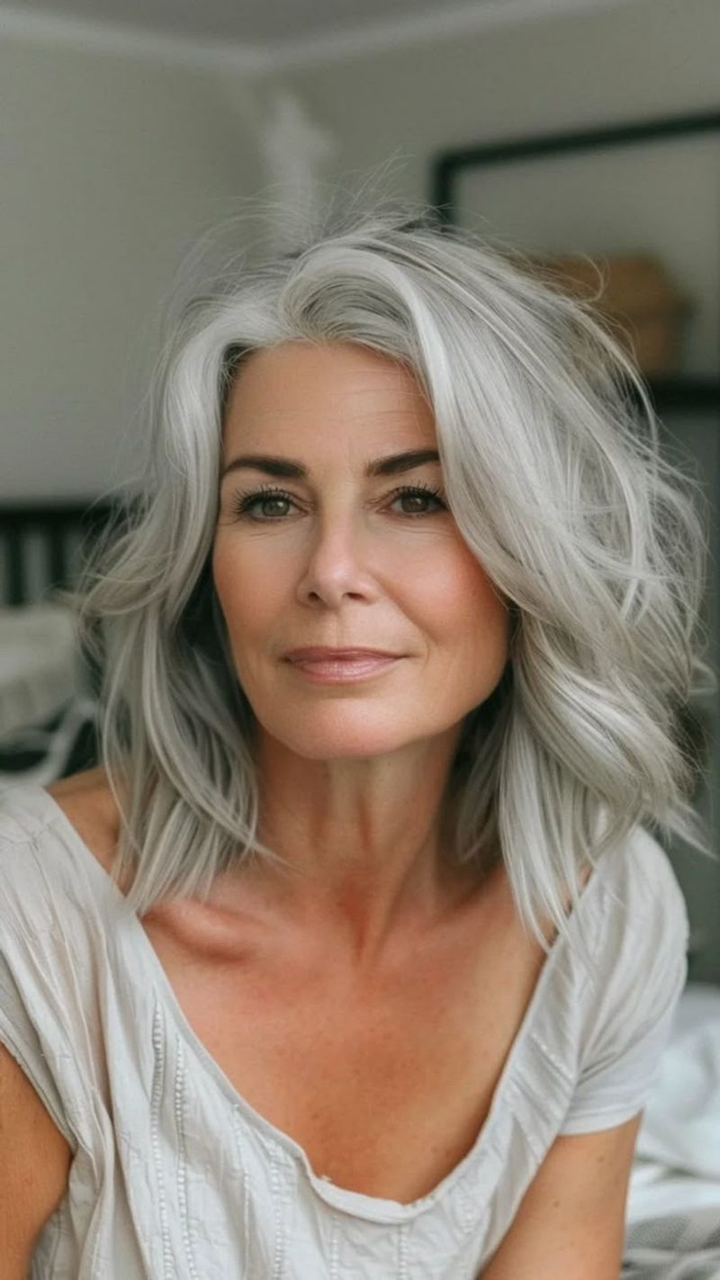 Silver Waves with Side Sweep