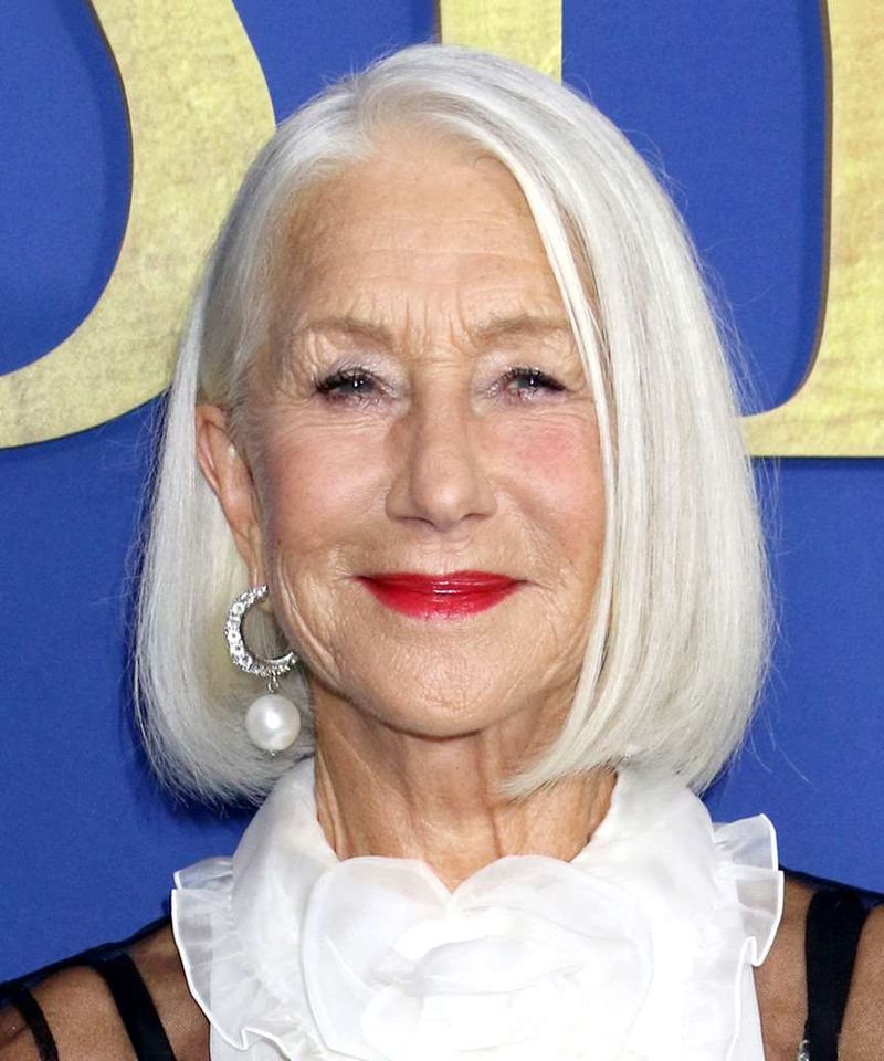 Blunt, One-Length Bob