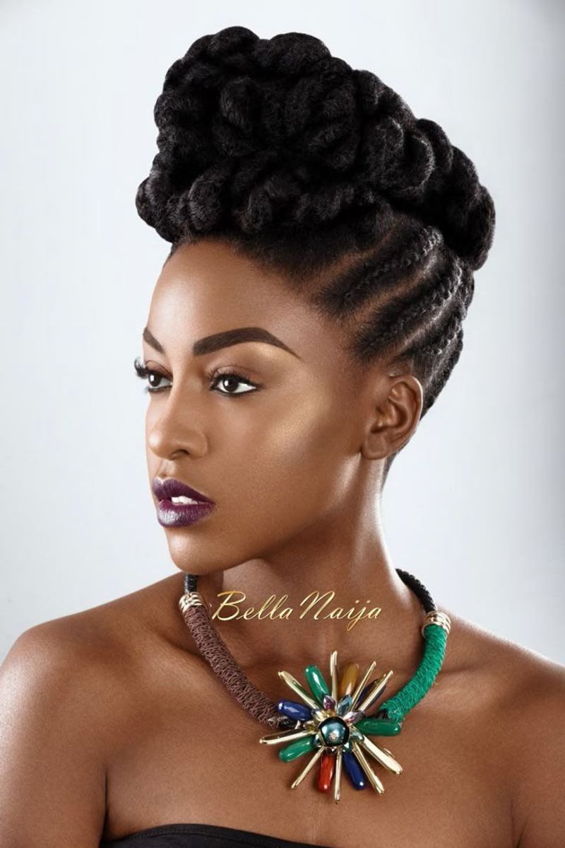 Braided Pompadour