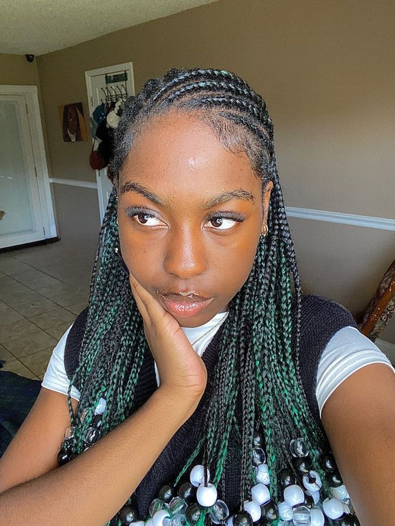 Fulani Braids with Beads