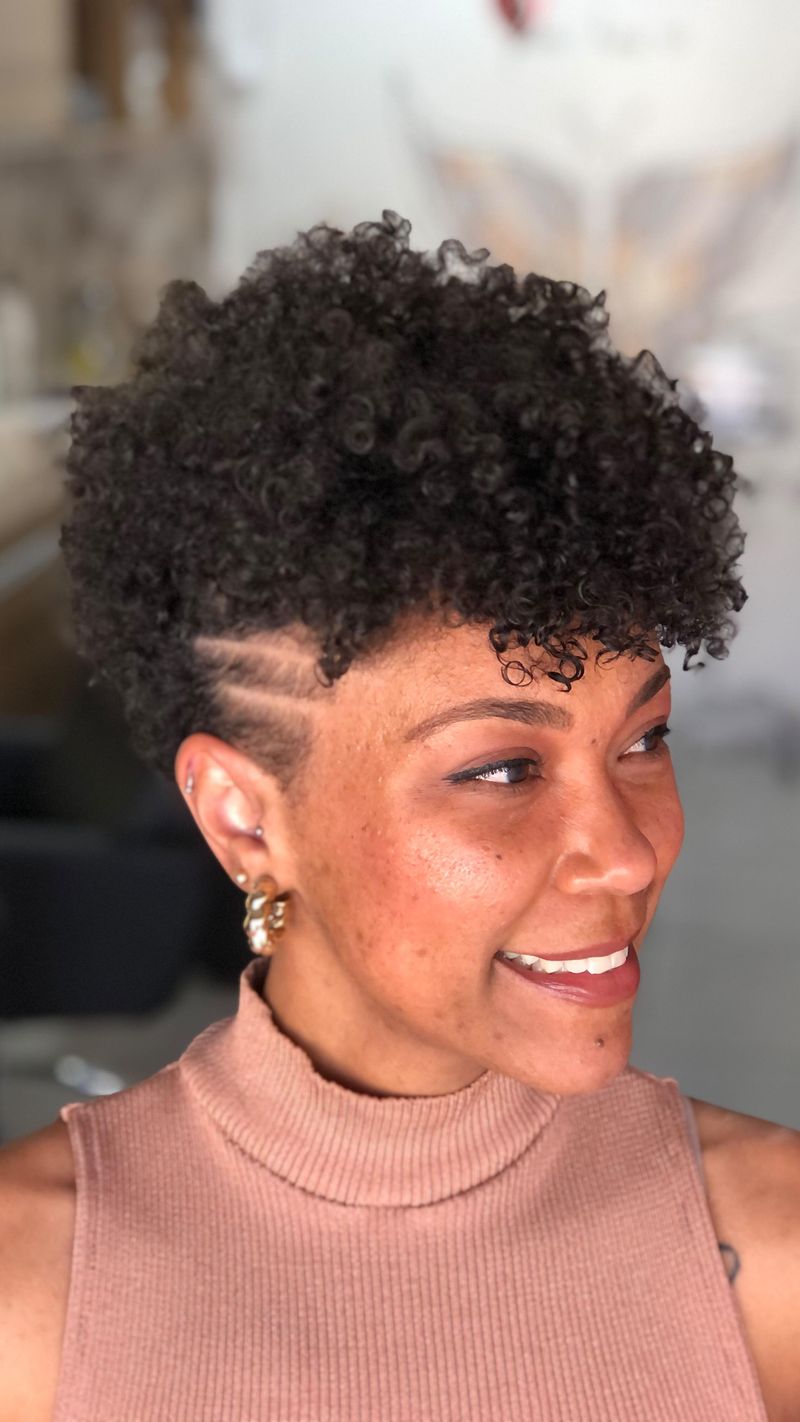 Taps toelopende Pixie Cut