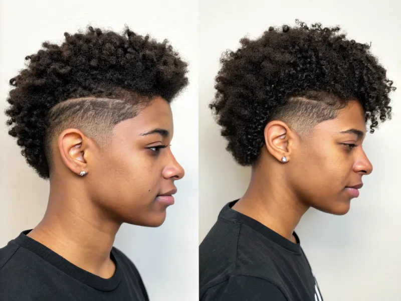 Curly Fringe Taper