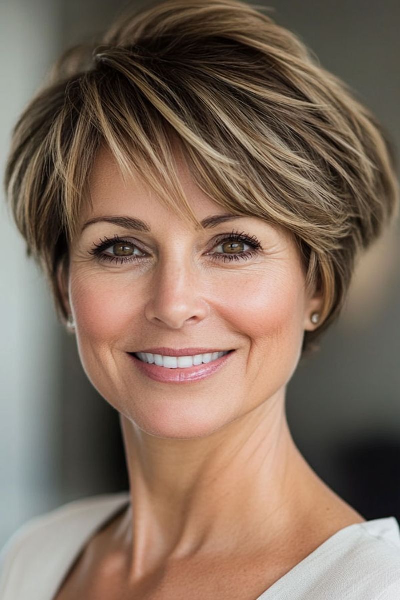 Choppy Mid-Length Pixie