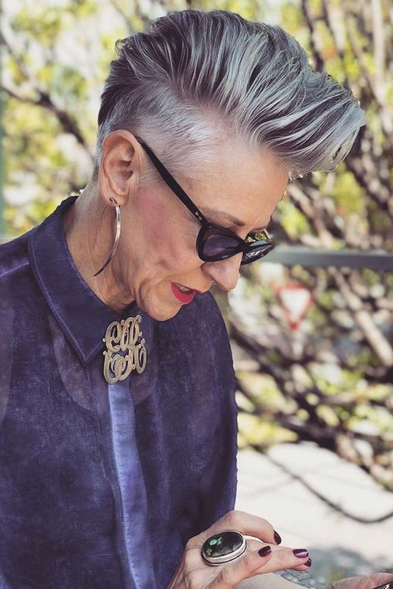 Soft Undercut with Side-Swept Length