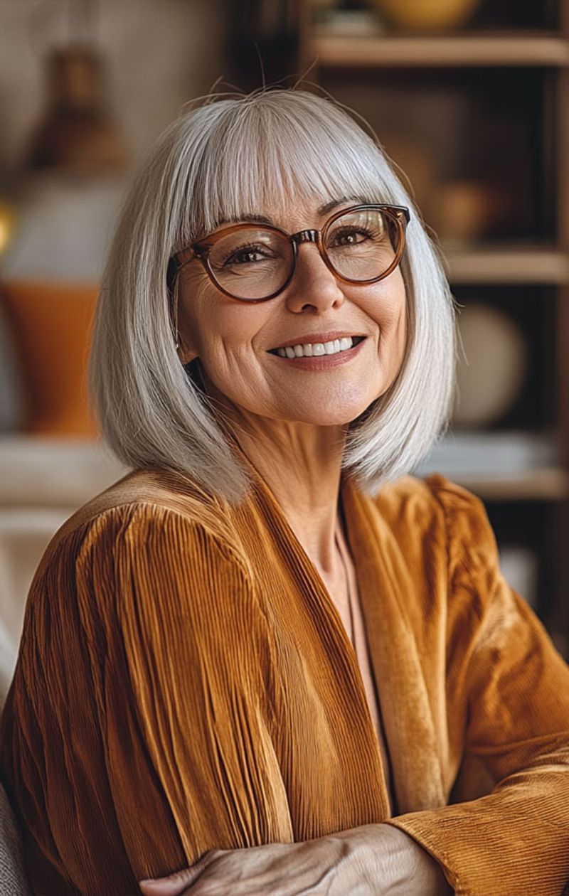 Classic Bob with Soft Fringe