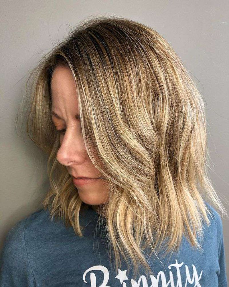 Choppy Mid-Length Layers with Side-Sweep