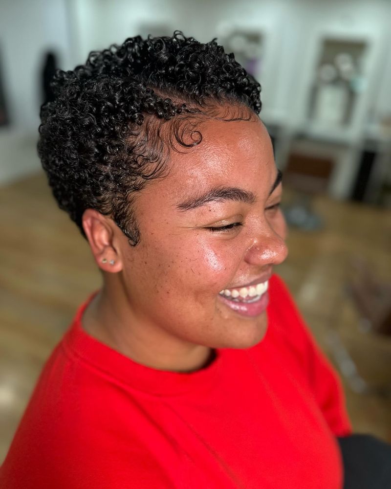 Curly Textured Crown