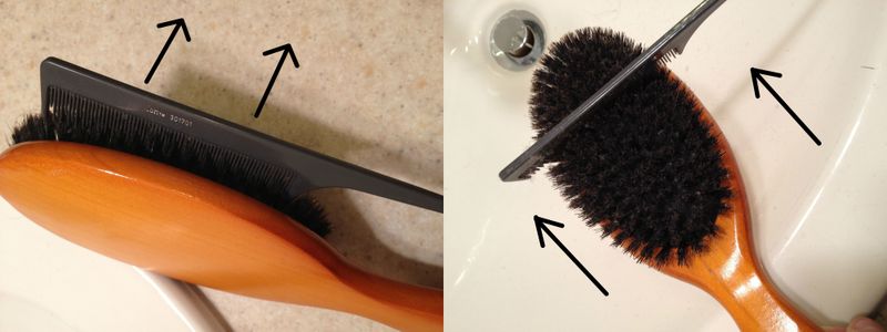 Dry Brushes Properly