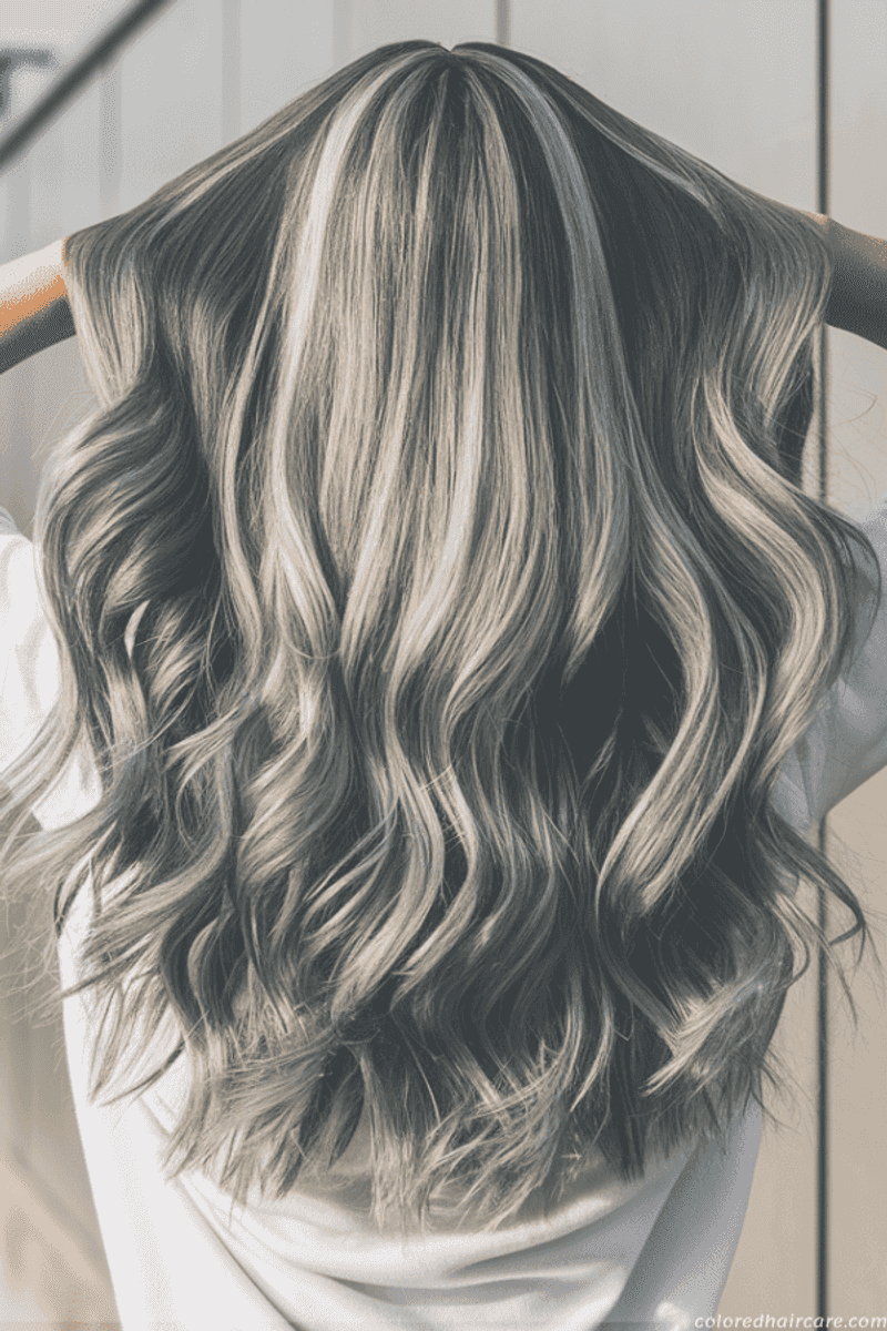 Solid, Dark Hair Color
