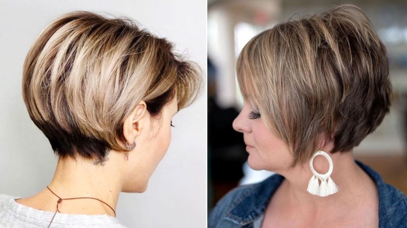 Sophisticated Wedge Cut