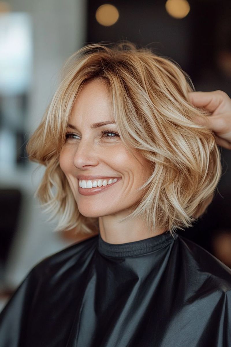 Modern Pageboy with Texture