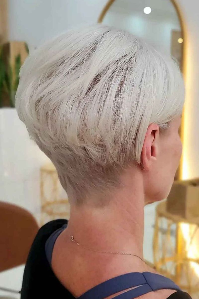 Stacked Pixie Bob for Fine Hair
