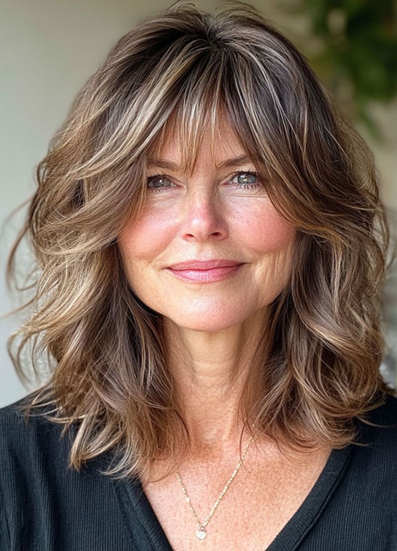 Collarbone Cut with Face-Framing Layers
