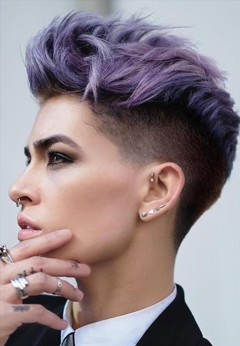 Pixie com corte inferior