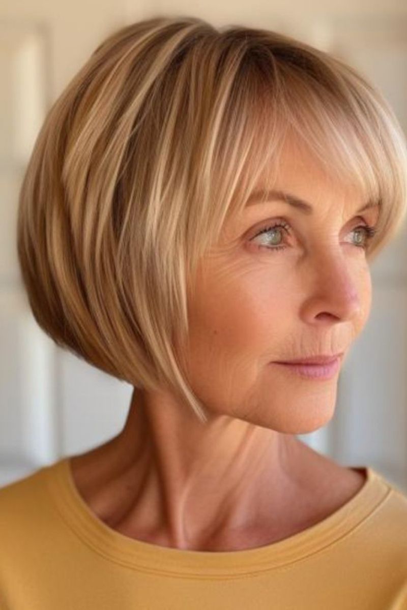 Classic Bob with Subtle Layers