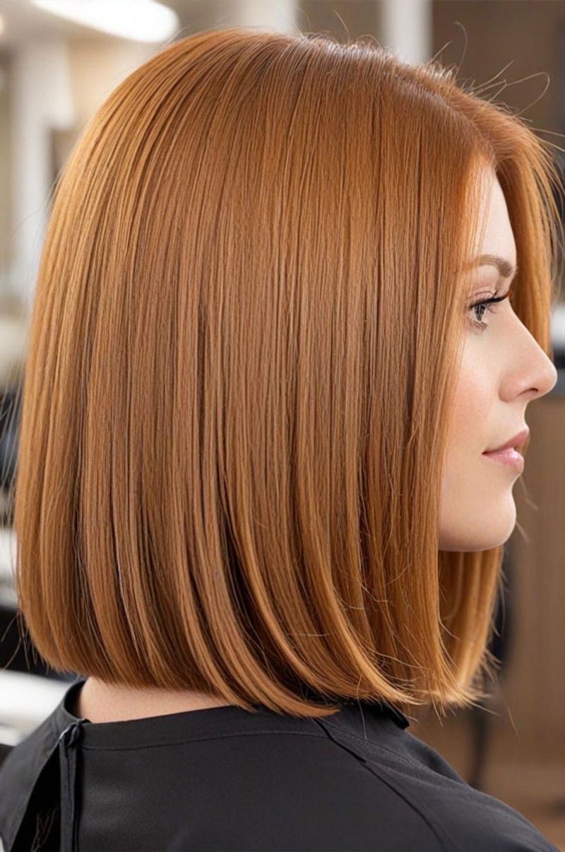 Blunt Cut with Subtle Layers