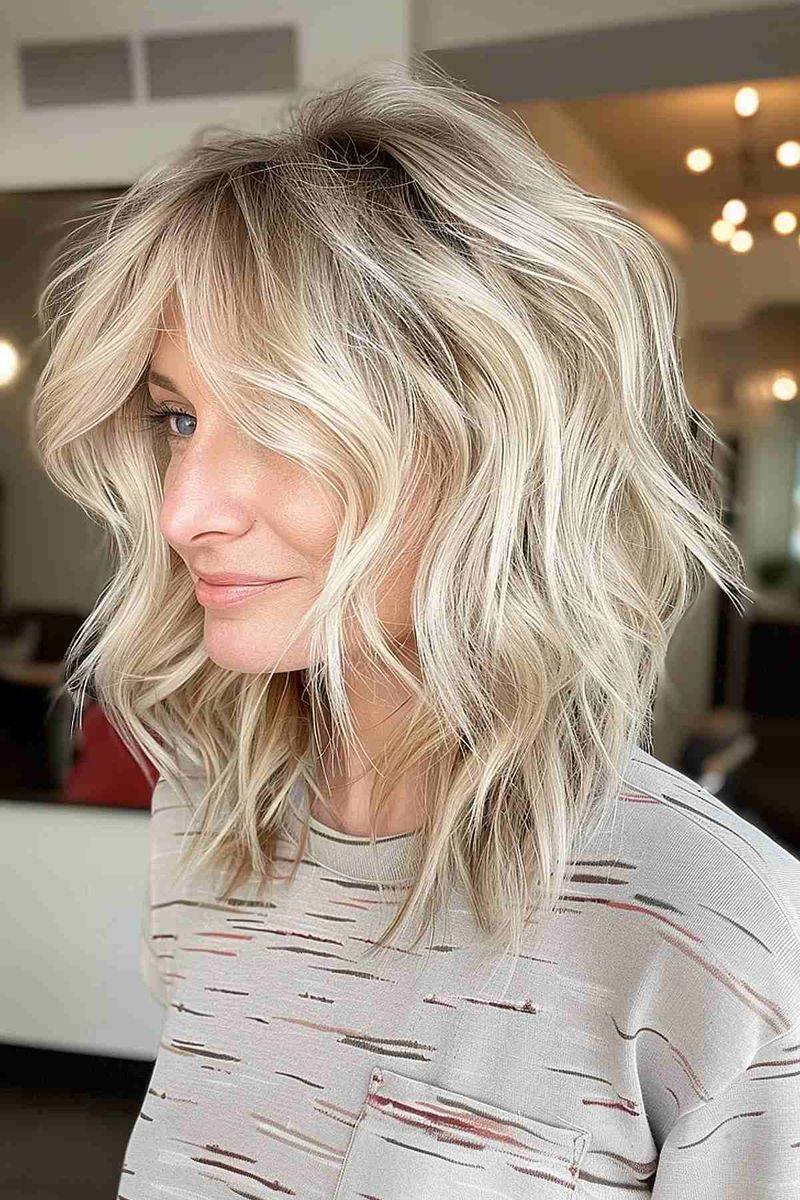 Shaggy Mid-Length Cut